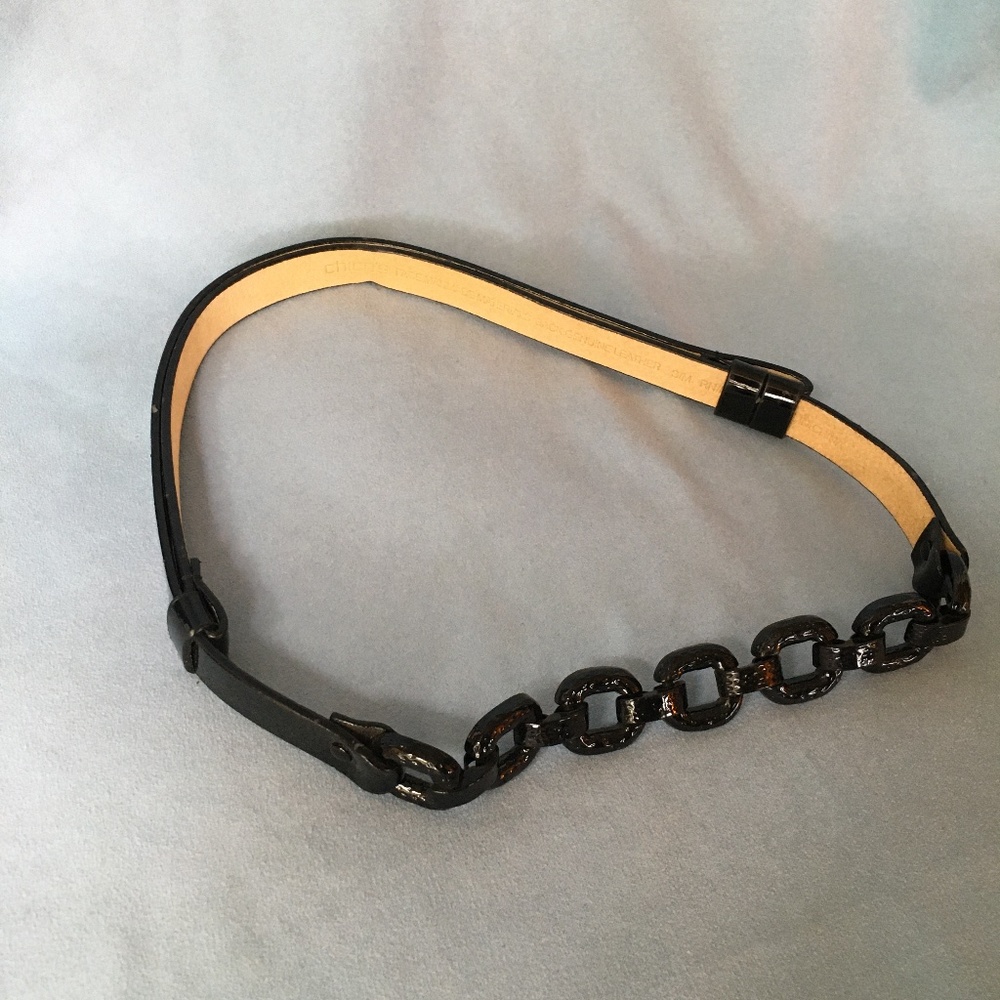 Chico's women's black belt. Size S/M.